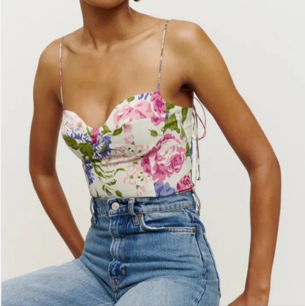 Reformation Tops-Reformation Liza Top in Donna-Size 4